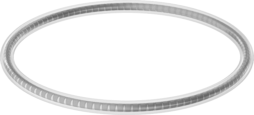 Viton® Floroelastomer O-Ring, Ultra Kimyasala Dayanıklı, FEP Kaplı, Dash No. 427