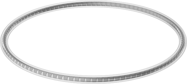 Viton® Floroelastomer O-Ring, Ultra Kimyasala Dayanıklı, FEP Kaplı, Dash No. 438