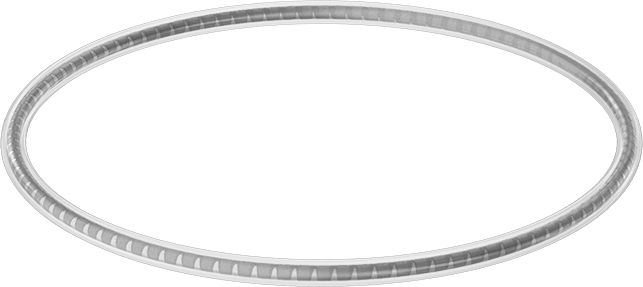 Viton® Floroelastomer O-Ring, Ultra Kimyasala Dayanıklı, FEP Kaplı, Dash No. 439