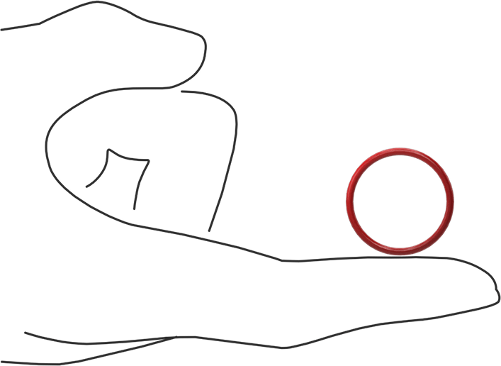 Yüksek Sıcaklık Silikon O-Rings, Parker S1138, 1/16 Kesirli Genişlik, Dash Numarası 020