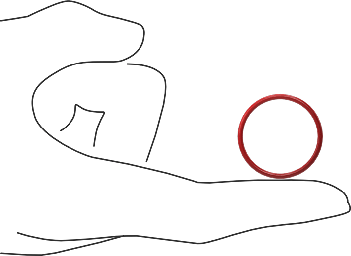 Yüksek Sıcaklık Silikon O-Rings, Parker S1138, 1/16 Kesirli Genişlik, Dash Numarası 022