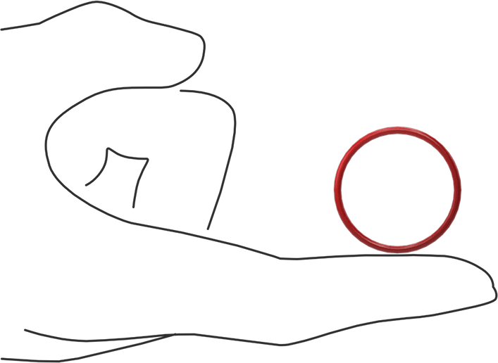 Yüksek Sıcaklık Silikon O-Rings, Parker S1138, 1/16 Kesirli Genişlik, Dash Numarası 023