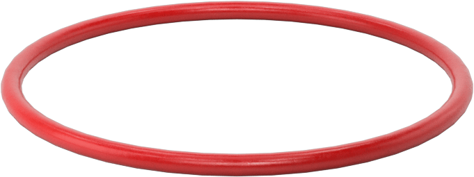 Yüksek Sıcaklık Silikon O-Rings, Parker S1138, 1/16 Kesirli Genişlik, Dash Numarası 029