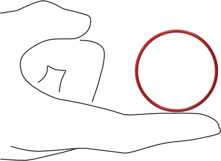 Yüksek Sıcaklık Silikon O-Rings, Parker S1138, 1/16 Kesirli Genişlik, Dash Numarası 030