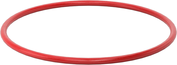 Yüksek Sıcaklık Silikon O-Rings, Parker S1138, 1/16 Kesirli Genişlik, Dash Numarası 032