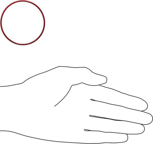 Yüksek Sıcaklık Silikon O-Rings, Parker S1138, 1/16 Kesirli Genişlik, Dash Numarası 033