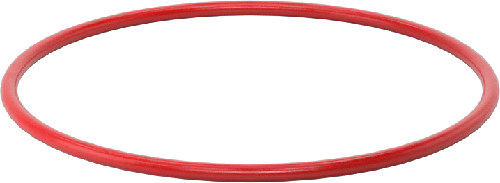 Yüksek Sıcaklık Silikon O-Rings, Parker S1138, 1/16 Kesirli Genişlik, Dash Numarası 033