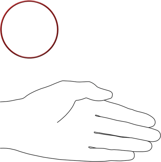 Yüksek Sıcaklık Silikon O-Rings, Parker S1138, 1/16 Kesirli Genişlik, Dash Numarası 037