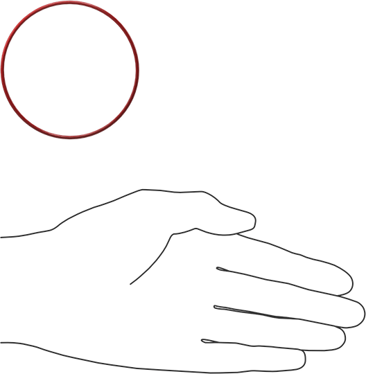 Yüksek Sıcaklık Silikon O-Rings, Parker S1138, 1/16 Kesirli Genişlik, Dash Numarası 038