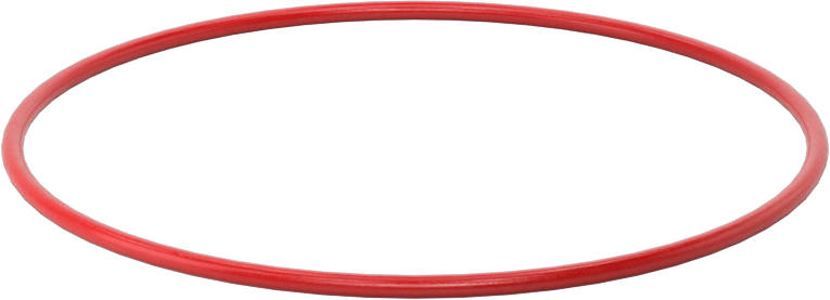 Yüksek Sıcaklık Silikon O-Rings, Parker S1138, 1/16 Kesirli Genişlik, Dash Numarası 038