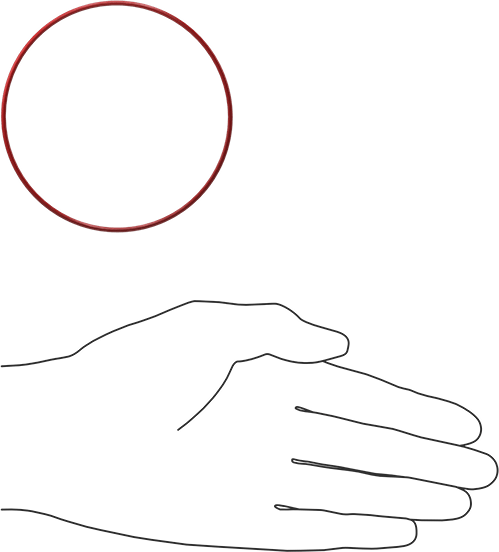 Yüksek Sıcaklık Silikon O-Rings, Parker S1138, 1/16 Kesirli Genişlik, Dash Numarası 042