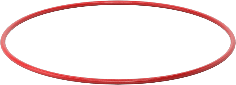 Yüksek Sıcaklık Silikon O-Rings, Parker S1138, 1/16 Kesirli Genişlik, Dash Numarası 042