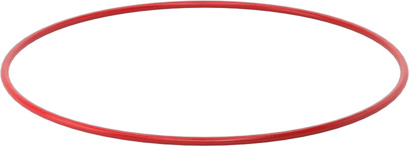 Yüksek Sıcaklık Silikon O-Rings, Parker S1138, 1/16 Kesirli Genişlik, Dash Numarası 043