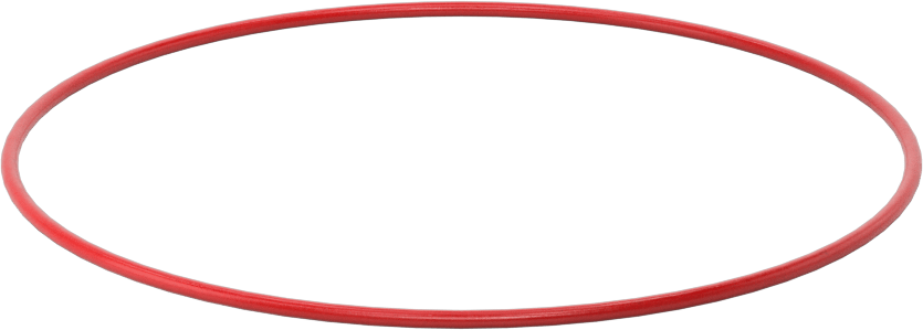 Yüksek Sıcaklık Silikon O-Rings, Parker S1138, 1/16 Kesirli Genişlik, Dash Numarası 044