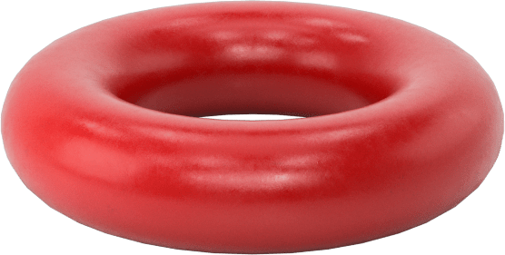 Yüksek Sıcaklık Silikon O-Rings, Parker S1138, 1/16 Kesirli Genişlik, Dash Numarası 007