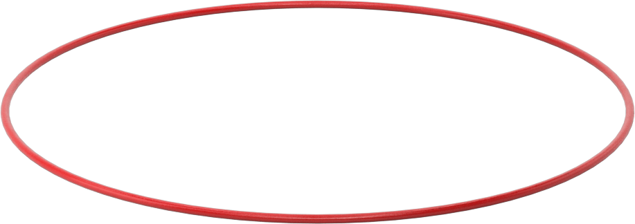 Yüksek Sıcaklık Silikon O-Rings, Parker S1138, 1/16 Kesirli Genişlik, Dash Numarası 050