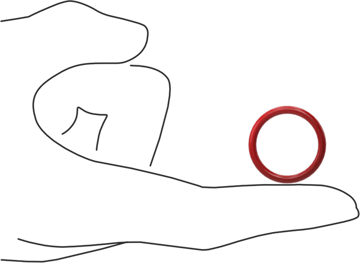 Yüksek Sıcaklık Silikon O-Rings, Parker S1138, 3/32 Kesirli Genişlik, Dash Numarası 117