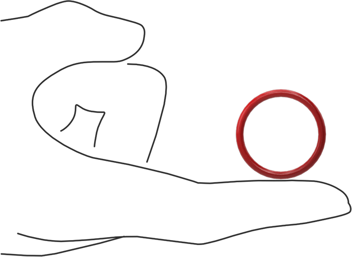 Yüksek Sıcaklık Silikon O-Rings, Parker S1138, 3/32 Kesirli Genişlik, Dash Numarası 120