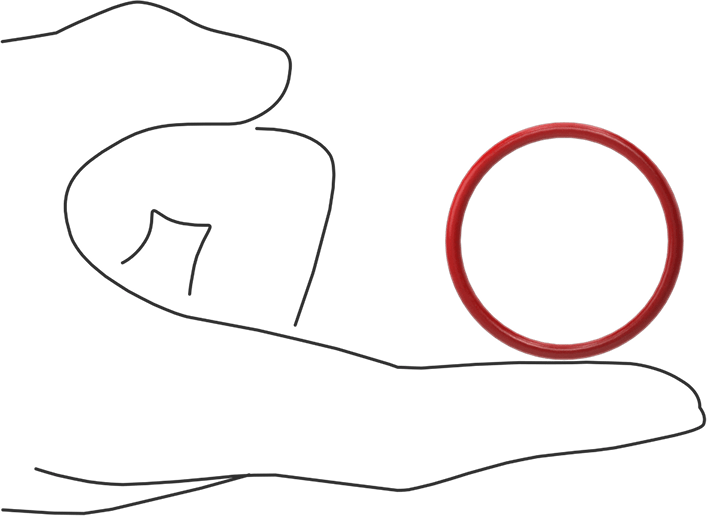 Yüksek Sıcaklık Silikon O-Rings, Parker S1138, 3/32 Kesirli Genişlik, Dash Numarası 126