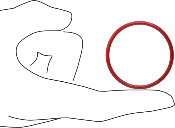 Yüksek Sıcaklık Silikon O-Rings, Parker S1138, 3/32 Kesirli Genişlik, Dash Numarası 130