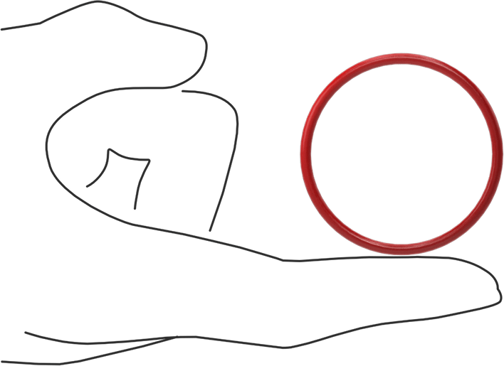 Yüksek Sıcaklık Silikon O-Rings, Parker S1138, 3/32 Kesirli Genişlik, Dash Numarası 131