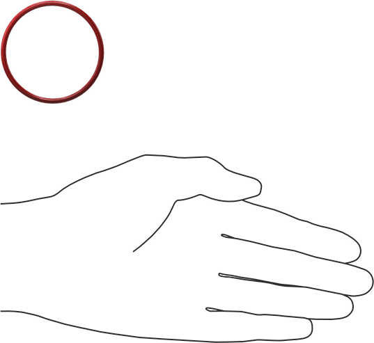 Yüksek Sıcaklık Silikon O-Rings, Parker S1138, 3/32 Kesirli Genişlik, Dash Numarası 133