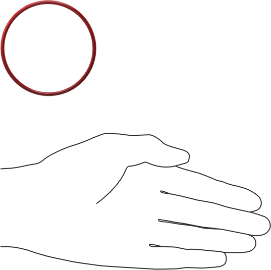 Yüksek Sıcaklık Silikon O-Rings, Parker S1138, 3/32 Kesirli Genişlik, Dash Numarası 142