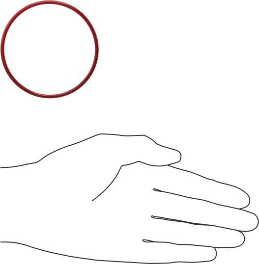 Yüksek Sıcaklık Silikon O-Rings, Parker S1138, 3/32 Kesirli Genişlik, Dash Numarası 145