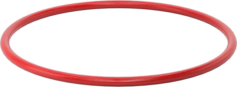 Yüksek Sıcaklık Silikon O-Rings, Parker S1138, 3/32 Kesirli Genişlik, Dash Numarası 145