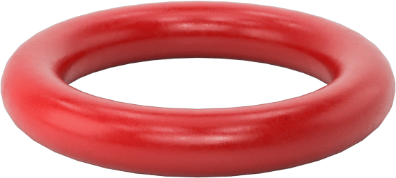 Yüksek Sıcaklık Silikon O-Rings, Parker S1138, 1/16 Kesirli Genişlik, Dash Numarası 011