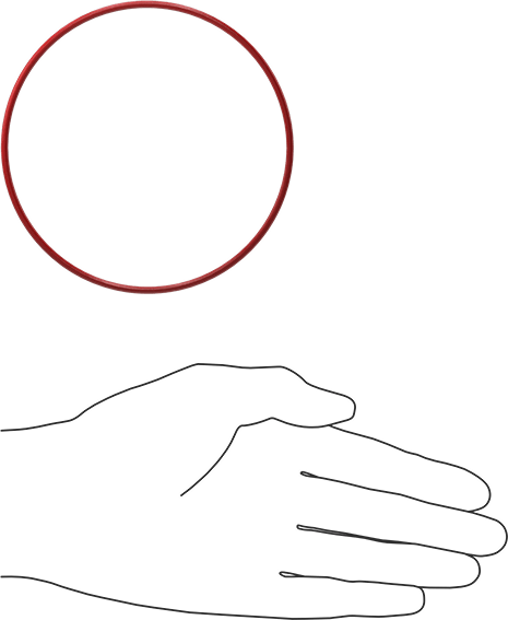 Yüksek Sıcaklık Silikon O-Rings, Parker S1138, 3/32 Kesirli Genişlik, Dash Numarası 155