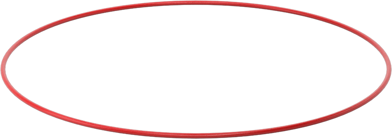 Yüksek Sıcaklık Silikon O-Rings, Parker S1138, 3/32 Kesirli Genişlik, Dash Numarası 172