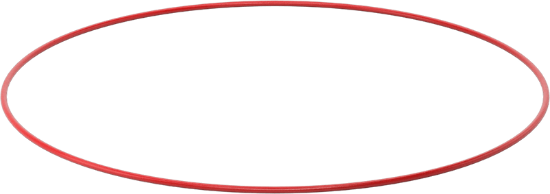 Yüksek Sıcaklık Silikon O-Rings, Parker S1138, 3/32 Kesirli Genişlik, Dash Numarası 175