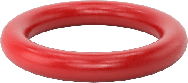 Yüksek Sıcaklık Silikon O-Rings, Parker S1138, 1/8 Kesirli Genişlik, Dash Numarası 209