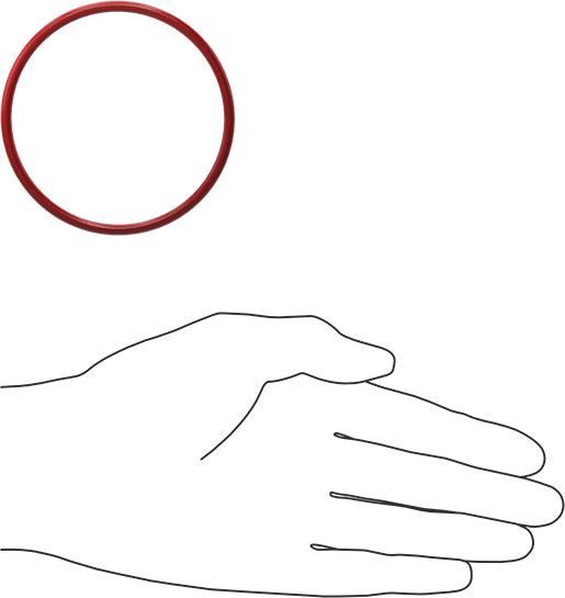 Yüksek Sıcaklık Silikon O-Rings, Parker S1138, 1/8 Kesirli Genişlik, Dash Numarası 232