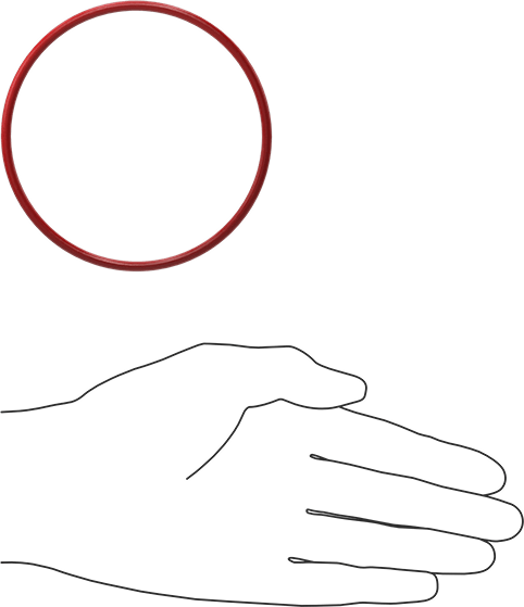 Yüksek Sıcaklık Silikon O-Rings, Parker S1138, 1/8 Kesirli Genişlik, Dash Numarası 238