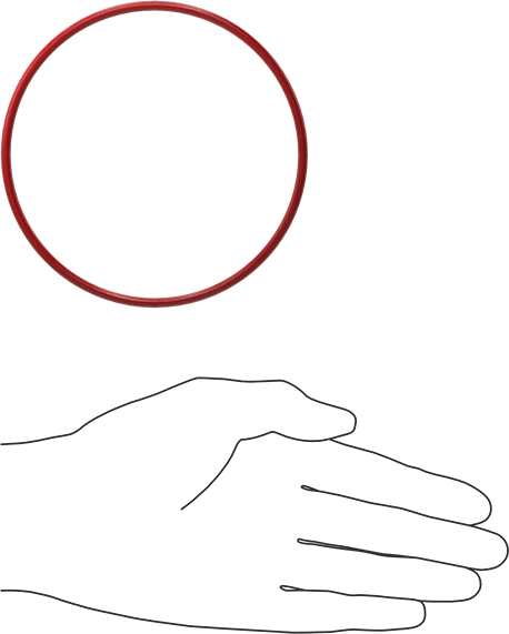 Yüksek Sıcaklık Silikon O-Rings, Parker S1138, 1/8 Kesirli Genişlik, Dash Numarası 243