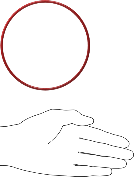 Yüksek Sıcaklık Silikon O-Rings, Parker S1138, 1/8 Kesirli Genişlik, Dash Numarası 247