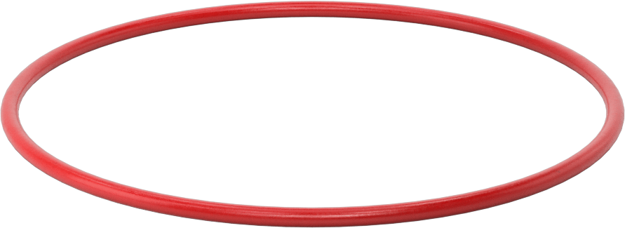 Yüksek Sıcaklık Silikon O-Rings, Parker S1138, 1/8 Kesirli Genişlik, Dash Numarası 247