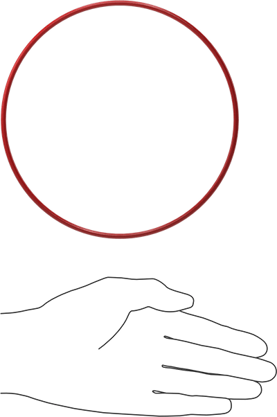 Yüksek Sıcaklık Silikon O-Rings, Parker S1138, 1/8 Kesirli Genişlik, Dash Numarası 258