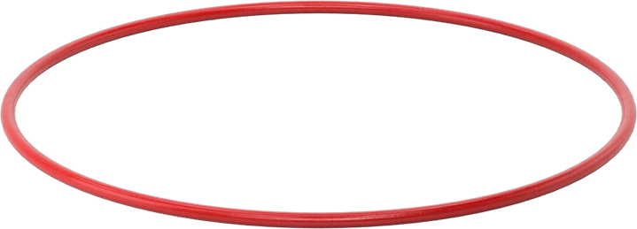 Yüksek Sıcaklık Silikon O-Rings, Parker S1138, 1/8 Kesirli Genişlik, Dash Numarası 258