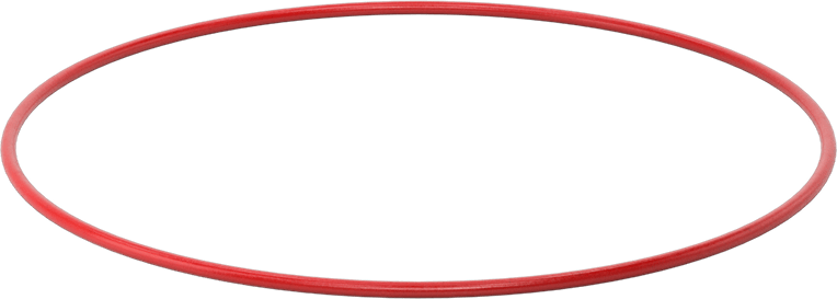 Yüksek Sıcaklık Silikon O-Rings, Parker S1138, 1/8 Kesirli Genişlik, Dash Numarası 264