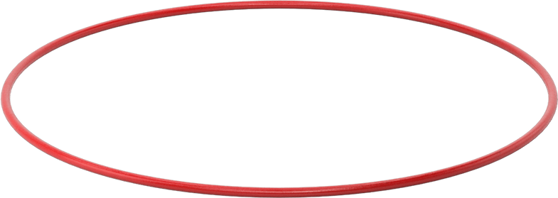 Yüksek Sıcaklık Silikon O-Rings, Parker S1138, 1/8 Kesirli Genişlik, Dash Numarası 267