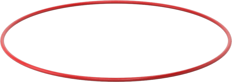 Yüksek Sıcaklık Silikon O-Rings, Parker S1138, 1/8 Kesirli Genişlik, Dash Numarası 268