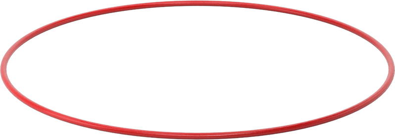 Yüksek Sıcaklık Silikon O-Rings, Parker S1138, 1/8 Kesirli Genişlik, Dash Numarası 269