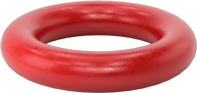 Yüksek Sıcaklık Silikon O-Rings, Parker S1138, 3/16 Kesirli Genişlik, Dash Numarası 313