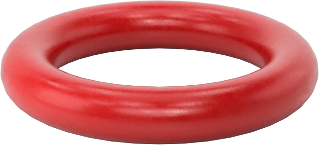 Yüksek Sıcaklık Silikon O-Rings, Parker S1138, 3/16 Kesirli Genişlik, Dash Numarası 316