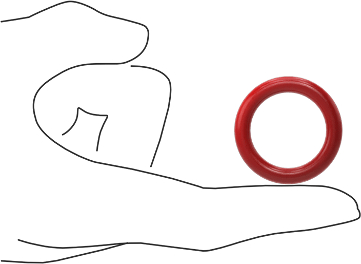 Yüksek Sıcaklık Silikon O-Rings, Parker S1138, 3/16 Kesirli Genişlik, Dash Numarası 318