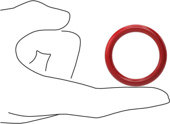 Yüksek Sıcaklık Silikon O-Rings, Parker S1138, 3/16 Kesirli Genişlik, Dash Numarası 323