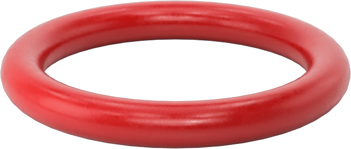 Yüksek Sıcaklık Silikon O-Rings, Parker S1138, 3/16 Kesirli Genişlik, Dash Numarası 323